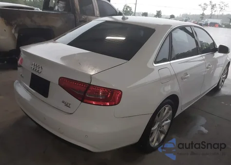 2013 Audi A4 2.0T Premium from USA, damaged, VIN WAUFFAFLXDN006944